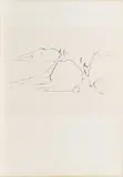 Joseph Beuys, Tote Hirsche (aus: "Zirkulationszeit"), 1982, Radierung auf ARCHES FRANCE (Wasserzeichen)