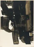 Auktion 422, Los 883 by Pierre Soulages, 1969, Lithografie auf Arches, sold Dec 2018