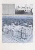 Wrapped Reichstag (Project for Berlin) by Christo, 1993, Farboffset auf leichtem Karton, sold Apr 2018