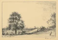 Theo Champion, Ohne Titel, Lithografie auf Karton