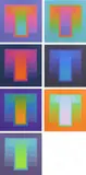 Karl Gerstner, Colour Sound, Jeweils: Farbserigrafie auf Karton