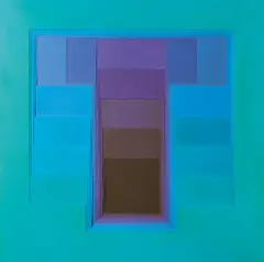 Karl Gerstner, Auktion 414, Los 639, 1971, Farbe auf Kunststoffplatten, collagiert