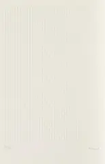 Erwin Heerich, Ohne Titel, 1972, Prägedruck auf Velin