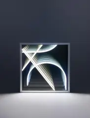 Auktion 411, Los 188 by Ferdinand Kriwet, Neonröhren, sold May 2018