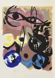 Ernst Wilhelm Nay, Ohne Titel, 1964, Farblithografie auf Japan
