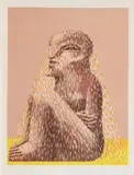 Horst Antes, Ohne Titel, 1979, Farbserigrafie auf BFK RIVES (Wasserzeichen)