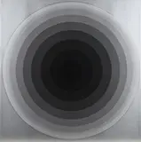 Lothar Quinte, Quasar silber, 1974, Serigrafie auf Karton