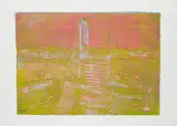 Dieter Roth, Düsseldorf, 1971, Farbserigrafie auf SCHOELLERSHAMMER 4G dick (Trockenstempel)