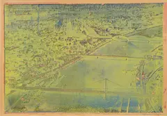 Dieter Roth, Köln, 1970, Farbserigrafie auf gelbem Karton