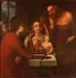 Interior Family Meal with Bacchus Attending by Dutch School, Oil on canvas, offered Sep 2013