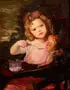 Ruel P. Tolman, Feeding Billy Boy, Oil on canvas