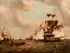 A Naval Battle Scene by British School, Oil on canvas, offered Apr 2013