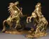 Guillaume Coustou the Elder, A Pair of Marley Horses- Late 19th/early 20th century, Gilt bronze
