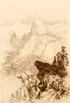 Thomas Moran, Half Dome, View from Moran Point, Etching