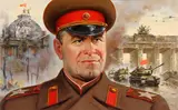 Ivan Akimovich Sushchenko, Russian Troops Conquer Berlin, 1995, Oil on Masonite, unframed
