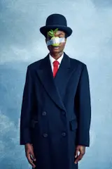 Mous Lamrabat, Ceci n'est pas une Magritte, 2019, Archival pigment print, mounted