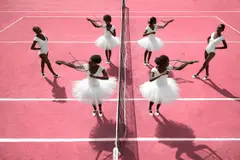 The Process by Prince Gyasi, 2024, Chromogenic print, mounted, sold Nov 2024