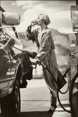 Arthur Elgort, Tatiana in Cody, 1989, Gelatin silver print