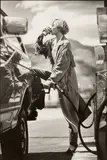 Arthur Elgort, Tatiana in Cody, 1989, Gelatin silver print