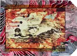 Peter Beard, I'll Write Whenever I Can, Koobi Fora, Lake Rudolf, Kenya, 1965, Unique Polaroid print with ink, executed later