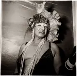 Diane Arbus, Transvestite at a drag ball, N.Y.C.