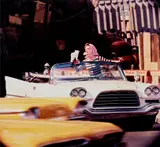 William Klein, Chrysler + Map, New York, 1959, Dye transfer print, printed later