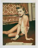 Ellen von Unwerth, Bande Annonce, Eva Herzigova, New York, 1992, Unique Polaroid Type 100 print