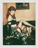 Ellen von Unwerth, Tango Night, Linda Evangelista, Paris, 1992, Unique Polaroid Type 100 print
