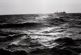 Helmut Newton, Freighter, Monte Carlo, 1992, Gelatin silver print, mounted