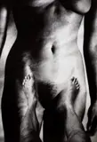 Helmut Newton, My Feet and Big Nude, Monte Carlo, 1994, Gelatin silver print, mounted