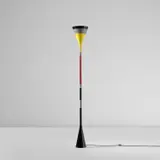 Ettore Sottsass, Rare floor lamp, model no. 12731, circa 1958, Painted aluminium