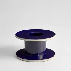 Prototype 'Rocchetto' vase, model no. 484, from the 'Rocchetti' series by Ettore Sottsass, circa 1961, Glazed earthenware, sold May 2024
