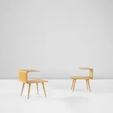 Joaquim Tenreiro, Pair of rare side tables