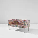 'Sushi' sofa by Fernando Campana and Humberto Campana, designed 2002, produced 2005, Carpet, rubber, ethylene vinyl acetate (EVA), fabric, painted steel, stainless steel, sold May 2024
