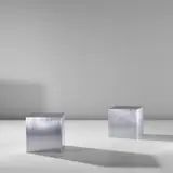 Maria Pergay, Pair of 'Cube' tables