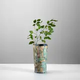 Paolo De Poli, Large vase, model no. 4074, 1951, Enamelled copper