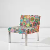 'Sonia Diniz' chair by Fernando Campana and Humberto Campana, 2003, Carpet, rubber, ethylene vinyl acetate (EVA), fabric, stainless steel, sold Nov 2024