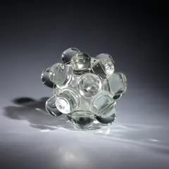 Ritsue Mishima, 'Alfa' vase, 2009, Hand-blown, applied and shaped glass