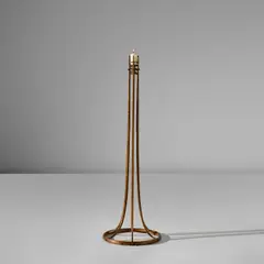 Peder Moos, Candle stand, circa 1955, Brazilian rosewood, boxwood
