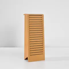 'Presse Papier' chest of drawers by Martin Szekely, circa 1987, Varnished MDF, sold Nov 2024