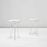 Elizabeth Garouste and Mattia Bonetti, Pair of 'Mara' side tables