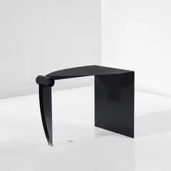 'Pettit' desk by Martin Szekely, circa 1985, Lacquered steel, offered Nov 2024