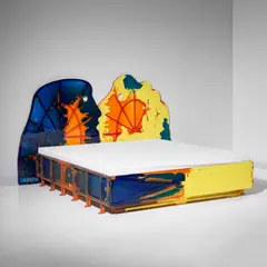 Gaetano Pesce, Double bed, from the 'Nobody's Perfect' series, 2002, Resin