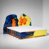 Gaetano Pesce, Double bed, from the 'Nobody's Perfect' series, 2002, Resin