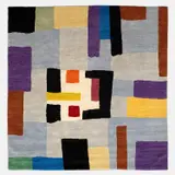 Unique carpet by Ettore Sottsass, 2005, Wool, sold Nov 2024