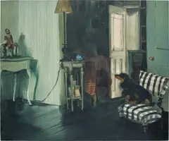 Caroline Walker, Lottie, 2009, oil on board