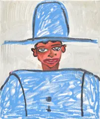 Studio Lenca, Omar, 2022, oil on linen