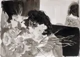 Caroline Walker, Arrangements, 2010, ink on paper