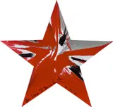 Untitled Paper Spin Gift for Simon by Damien Hirst, 2014, acrylic on paper, sold Apr 2024