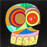 Jonathan Edelhuber, Quarantine Skull, 2020, acrylic on panel